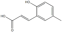  (E)-3-(2-hydroxy-5-methylphenyl)acrylic acid