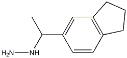 1-(1-(2,3-dihydro-1H-inden-6-yl)ethyl)hydrazine|