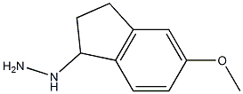 1-(2,3-dihydro-5-methoxy-1H-inden-1-yl)hydrazine Structure