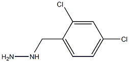 1-(2,4-dichlorobenzyl)hydrazine Struktur