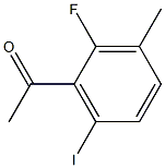 1260913-48-1 1-(2-fluoro-6-iodo-3-methylphenyl)ethanone