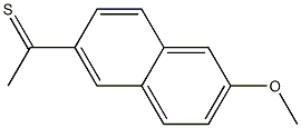 1-(2-methoxynaphthalen-6-yl)ethanethione Structure