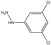 1-(3,5-dichlorophenyl)hydrazine,,结构式