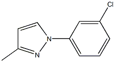 1-(3-chlorophenyl)-3-methyl-1H-pyrazole|
