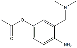 1-(4-Amino-3-dimethylaminomethyl-phenyl)-acetic acid,,结构式