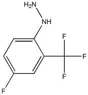 1-(4-fluoro-2-(trifluoromethyl)phenyl)hydrazine Structure