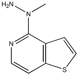  1-methyl-1-(thieno[3,2-c]pyridin-4-yl)hydrazine