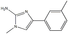  1-methyl-4-m-tolyl-1H-imidazol-2-amine