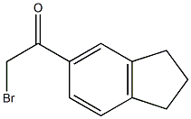 2-bromo-1-(2,3-dihydro-1H-inden-6-yl)ethanone,,结构式