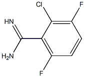 2-chloro-3,6-difluorobenzamidine,,结构式