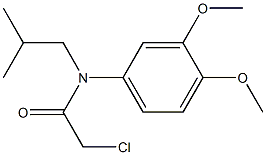 2-chloro-N-isobutyl-N-(3,4-dimethoxyphenyl)acetamide