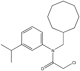 2-choro-N-(cyclooctylmethyl)-N-(3-isopropylphenyl)acetamide