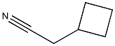 2-cyclobutylacetonitrile,,结构式