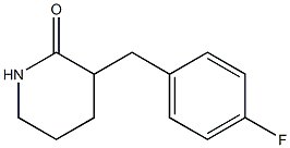 3-(4-fluorobenzyl)piperidin-2-one Structure