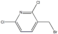 3-(bromomethyl)-2,6-dichloropyridine Structure