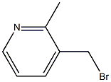 3-(bromomethyl)-2-methylpyridine Structure