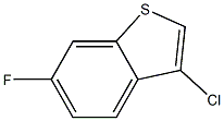 3-chloro-6-fluorobenzo[b]thiophene,,结构式