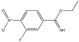 3-fluoro-4-nitro-benzimidic acid ethyl ester|