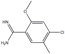 4-chloro-2-methoxy-5-methylbenzamidine