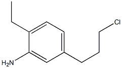 5-(3-chloropropyl)-2-ethylbenzenamine|