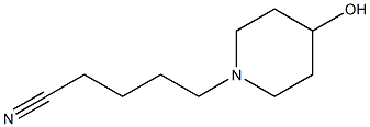 5-(4-hydroxypiperidin-1-yl)pentanenitrile Structure