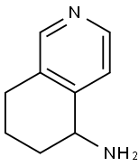 5,6,7,8-Tetrahydro-isoquinolin-5-ylamine 化学構造式