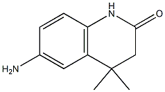 6-amino-4,4-dimethyl-3,4-dihydroquinolin-2(1H)-one Structure