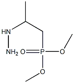 dimethyl 2-hydrazinylpropylphosphonate Struktur