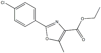 ethyl 2-(4-chlorophenyl)-5-methyloxazole-4-carboxylate|