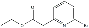 ethyl 2-(6-bromopyridin-2-yl)acetate 结构式