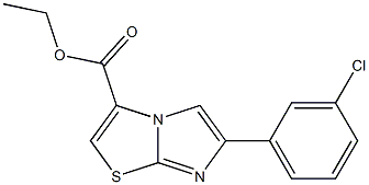 ETHYL 6-(3-CHLOROPHENYL)IMIDAZO[2,1-B][1,3]THIAZOLE-3-CARBOXYLATE