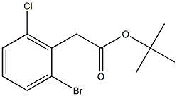 tert-butyl 2-(2-bromo-6-chlorophenyl)acetate