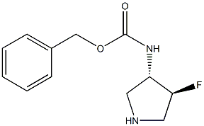 trans-(4-Fluoro-pyrrolidin-3-yl)-carbamic acid benzyl ester