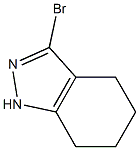 3-bromo-1H-4,5,6,7-tetrahydroindazole 化学構造式
