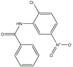 N-(2-Chloro-5-Nitrophenyl)Benzamide 化学構造式