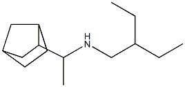 (1-{bicyclo[2.2.1]heptan-2-yl}ethyl)(2-ethylbutyl)amine Structure