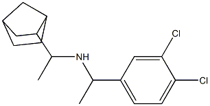 (1-{bicyclo[2.2.1]heptan-2-yl}ethyl)[1-(3,4-dichlorophenyl)ethyl]amine