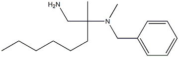 (1-amino-2-methyloctan-2-yl)(benzyl)methylamine,,结构式