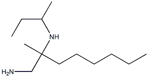 (1-amino-2-methyloctan-2-yl)(methyl)propan-2-ylamine Structure