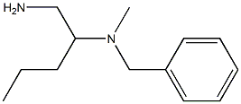 (1-aminopentan-2-yl)(benzyl)methylamine Structure