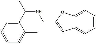 (1-benzofuran-2-ylmethyl)[1-(2-methylphenyl)ethyl]amine