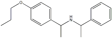  (1-phenylethyl)[1-(4-propoxyphenyl)ethyl]amine