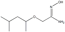 (1Z)-2-(1,3-dimethylbutoxy)-N'-hydroxyethanimidamide|
