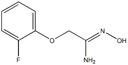 (1Z)-2-(2-fluorophenoxy)-N'-hydroxyethanimidamide