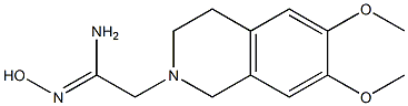 (1Z)-2-(6,7-dimethoxy-3,4-dihydroisoquinolin-2(1H)-yl)-N'-hydroxyethanimidamide