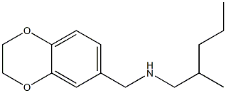(2,3-dihydro-1,4-benzodioxin-6-ylmethyl)(2-methylpentyl)amine