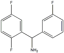 (2,5-difluorophenyl)(3-fluorophenyl)methanamine