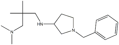 (2-{[(1-benzylpyrrolidin-3-yl)amino]methyl}-2-methylpropyl)dimethylamine|