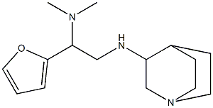 (2-{1-azabicyclo[2.2.2]octan-3-ylamino}-1-(furan-2-yl)ethyl)dimethylamine