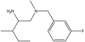 (2-amino-3-methylpentyl)[(3-fluorophenyl)methyl]methylamine